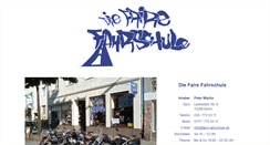 Desktop Screenshot of faire-fahrschule.de